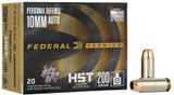 Federal Personal Defense 10mm Auto 200g HST Jacketed Hollow Point 20 Round Box