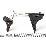 Zev - Pro Flat Face Trigger Drop-In Kit, 4th Gen, 9mm Blk/Red