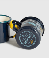 United By Blue - Mountains Are Calling Enamel Mini Mugs Set - 5oz (Navy)