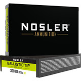 Nosler Varmint Ballistic Tip Rifle Ammunition 300 Blackout 125 gr. BT SP 20 rd. (k)