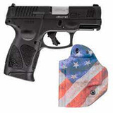 Taurus GX4 Pistol 9mm 3 in. Black MFT US Flag Holster (k)