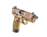 FN America FN 502 Tactical .22 LR Threaded Barrel FDE Pistol