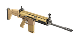 FN SCAR 17s in Flat Dark Earth with Non-Reciprocating Charging Handle