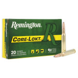 Remington Core-Lokt 270 Win 130gr Pointed Soft Point 20 Round Box
