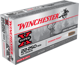 Winchester Super X 22-250 Rem 64gr Power Point 20 Round Box
