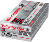 Winchester Super X 22-250 Rem 64gr Power Point 20 Round Box