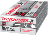 Winchester Super X 300 AAC Blackout Subsonic 200gr Power Point JHP 20 Round Box