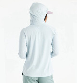 Free Fly Women's Elevate Hoodie - Heather Tide Pool