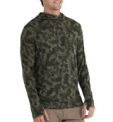 Free Fly Men's Bamboo Lightweight Hoody - Marshland Camo