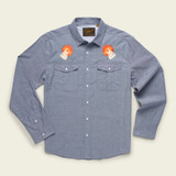 Howler Brothers Gaucho Snapshirt - Bark at the Moon