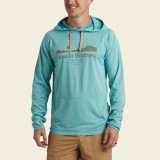 Howler Brothers Loggerhead Hoodie - Nile Blue