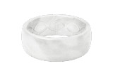 Groove Silicone Ring-Metalic Pearl
