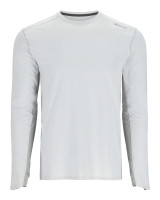 Simms Men's Solarflex Crew Shirt - Sterling/Cinder