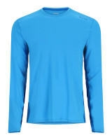 Simms Men's Solarflex Crew Shirt - Seaport/Bright Blue
