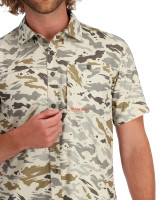 Simms Challenger Short Sleeved Shirt - Ghost Camo