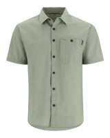 Simms Cutbank Chambray Short Sleeved Shirt - Field Chambray