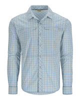 Simms Stone Cold Long Sleeved Shirt - Sky/Nightfall Retro Plaid