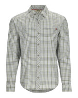 Simms Stone Cold Long Sleeved Shirt - Sterling Plaid