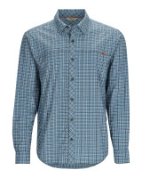 Simms Stone Cold Long Sleeved Shirt - Midnight Plaid