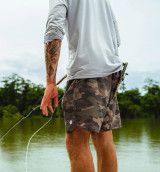 Free Fly Men's Reverb Short - Woodland Camo