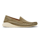 OluKai Men's Ka'a Italian Suede Loafer - Oatmeal