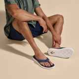 OluKai Men's Leeward Beach Sandals - Navy