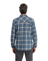 Simms Men's Gallatin Flannel Fishing Shirt - Neptune Ombre Plaid