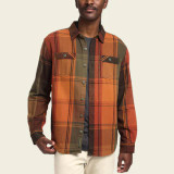 Howler Brothers Rodanthe Blanket Flannel - Killian Plaid / Hot Horizon
