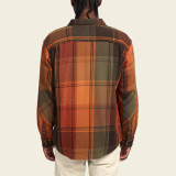 Howler Brothers Rodanthe Blanket Flannel - Killian Plaid / Hot Horizon