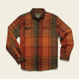 Howler Brothers Rodanthe Blanket Flannel - Killian Plaid / Hot Horizon