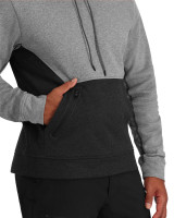 Simms Men's CX Hoody - Steel Heather/Black Heather