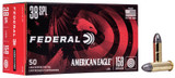 Federal American Eagle 38 Special 158gr Lead Round Nose 50 Round Box