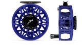 Abel SDS 7/8 Blue III Ported Black Drag Black Handle Fly Reel