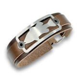 Sight Line Provisions Bass Leather Bracelet