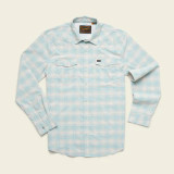 Howler Brothers H Bar B Tech Longsleeve Shirt - Eason Plaid : Seafoam