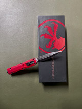 Microtech Dirac D/E Black/Red STD 2.92" Knife