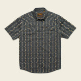 Howler Brothers H Bar S Snapshirt - Hibiscus Ribbons Antique Black