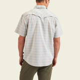 Howler Brothers Open Country Tech Shirt -  Braden Plaid / Chalk