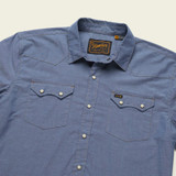 Howler Brothers Crosscut Snapshirt - Classic Blue Chambray