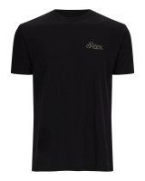 Simms Men's Royal Wullf Fly T-Shirt - Black