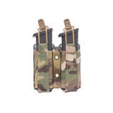 Ferro Double Elastic Pistol Magazine Pouch - Multicam