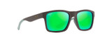 Maui Jim The Flats Brown w/ Mint Polarized Sunglasses