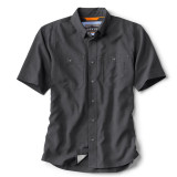 Orvis Men's Orvis Tech Chambray Shirt Short Sleeve - Black