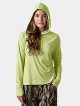 Duck Camp Women's Lightweight Bamboo Hoodie - Lime