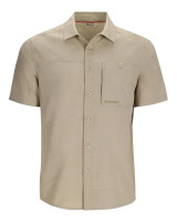 Simms Men's Challenger Short Sleeve Shirt - Stone