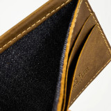 Sight Line Provisions Textile Leather Wallet