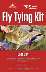 Flymen Surface Seducer Bass Bug Fly Tying Kit