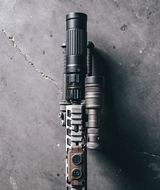 Dead Air Lazarus 6 6mm/5.56 NATO/.223 Rem 1/2x28 Suppressor Black