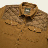 Howler Brothers Quintana Quilted Flannel Shirt - Teak
