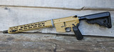 Sons of Liberty Gun Works 5.56 16" 30RD Rifle - Tiger Eye Brown